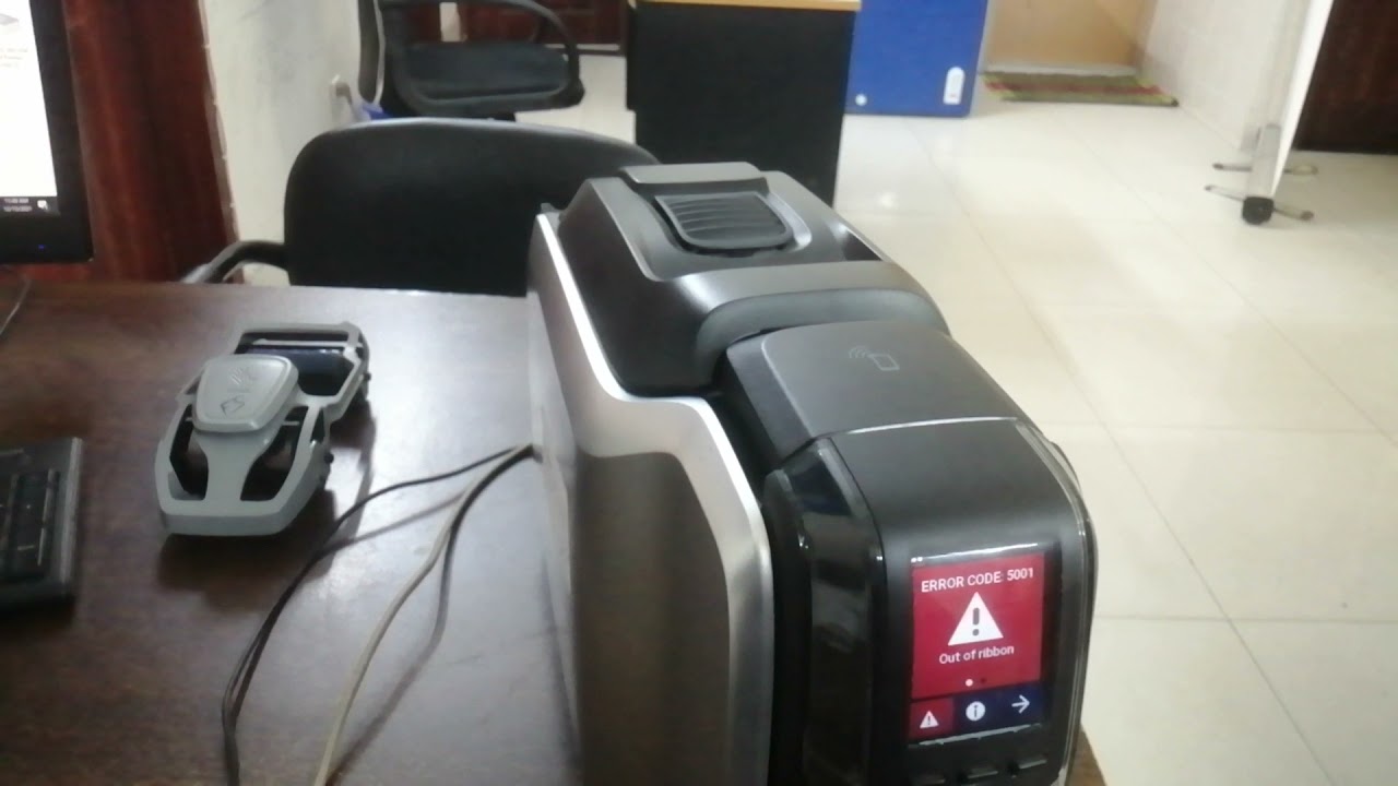 Zebra ZC300 Ribbon Color Detection Failed 5007 | Support- 01823021975