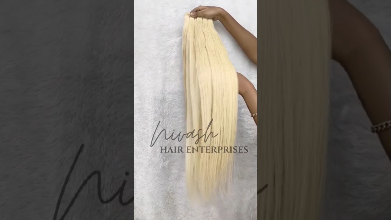 ✨ Blonde Straight Hair Extensions ✨