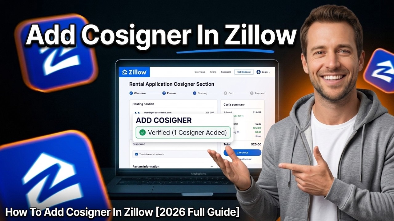 How To Add Cosigner In Zillow [2026 Full Guide]