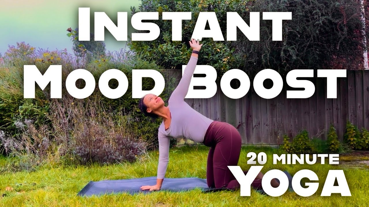 Instantly boost your mood with this yoga flow! | 20 minute Energising Vinyasa Yoga
