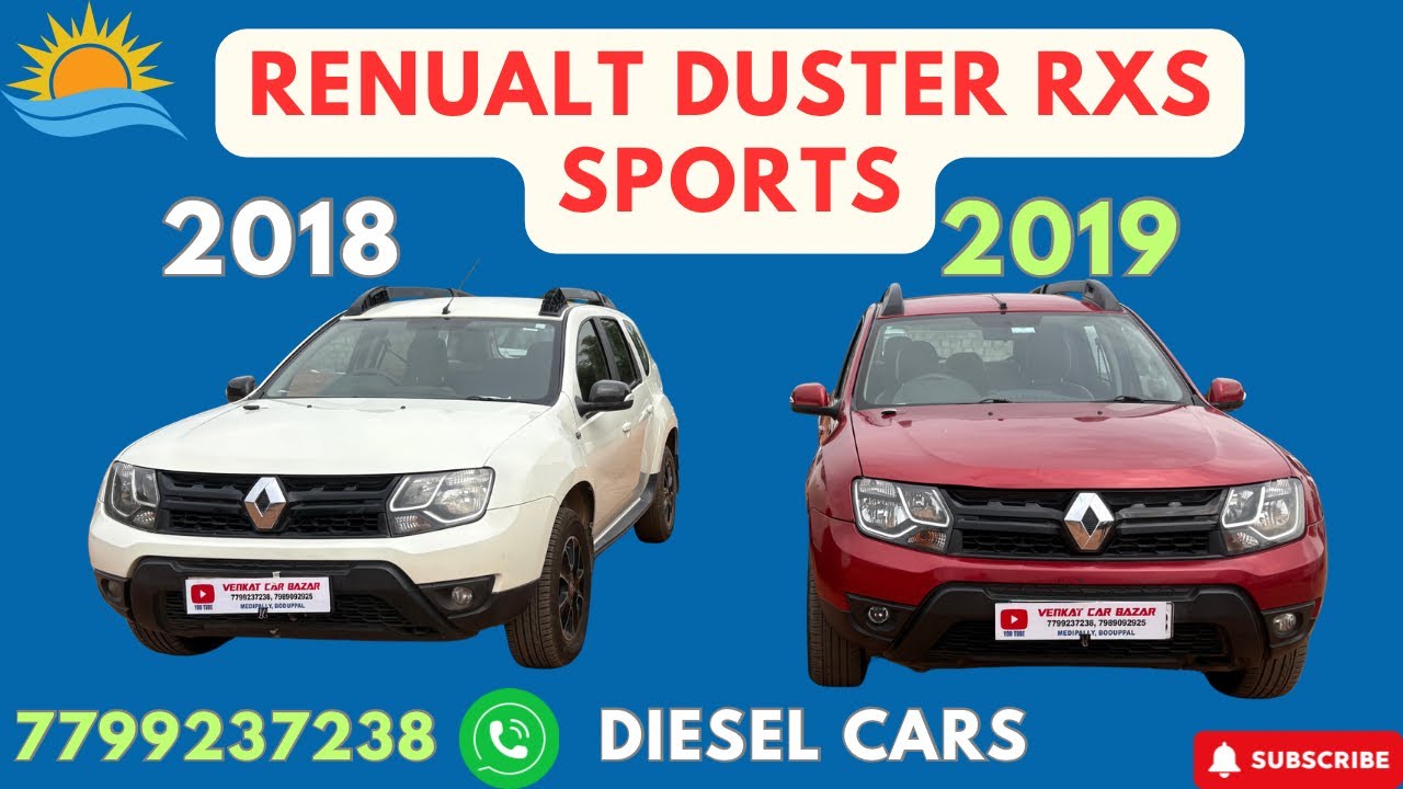 RENUALT DUSTER RXS SPORTS 2018 & 2019 DIESEL CARS //7799237238,7989092925