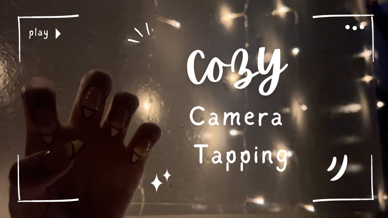Cozy and Dark Camera Tapping (So Relaxing You Will Fall Asleep In 10 Minutes) - First Person Tapping