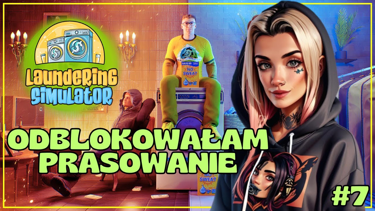 Laundering Simulator (2025) 👕💸odblokowałam PRASOWANIE | Gameplay PL👕💸 #7