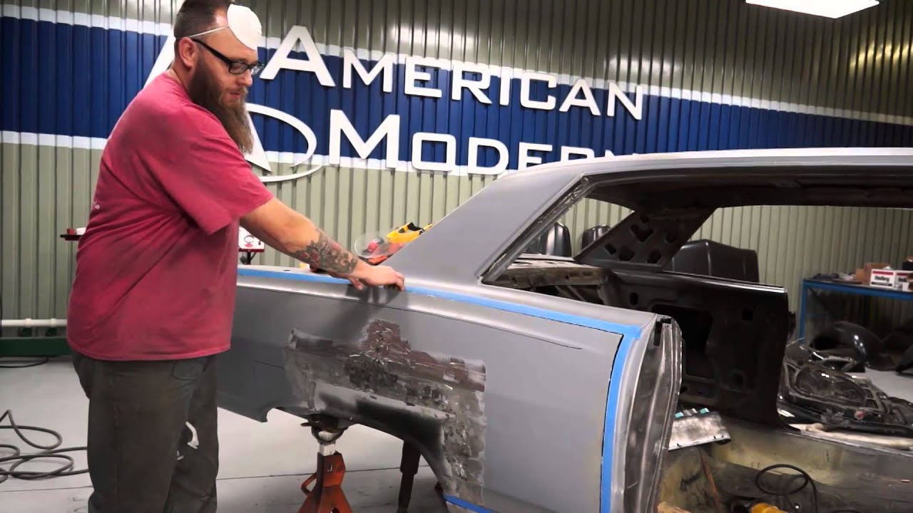 How to install a quarter panel skin on a 65 Chevy Malibu SS - The Build