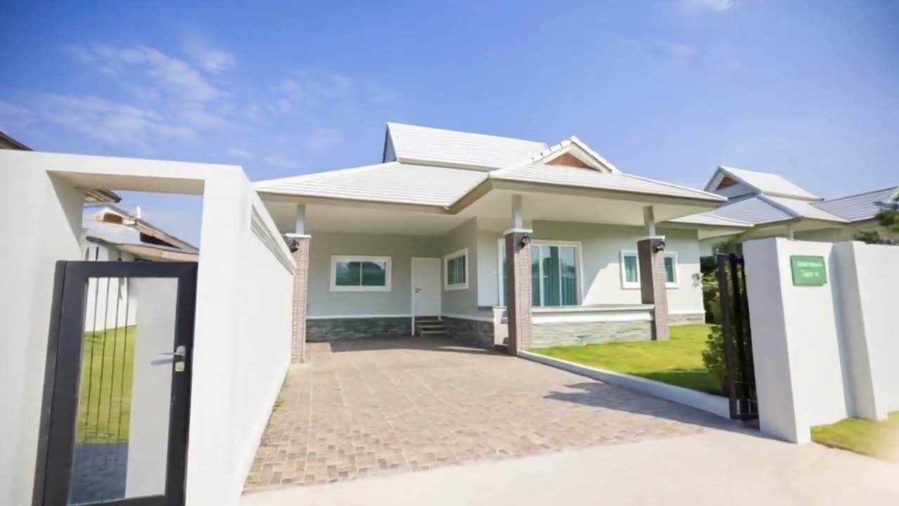 Modern 3-Bedroom Villa Tour in Hua Hin | Emerald Valley | Secure Community Living