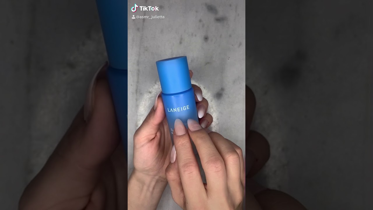 LANEIGE Eye Sleeping Mask Tapping | ASMR