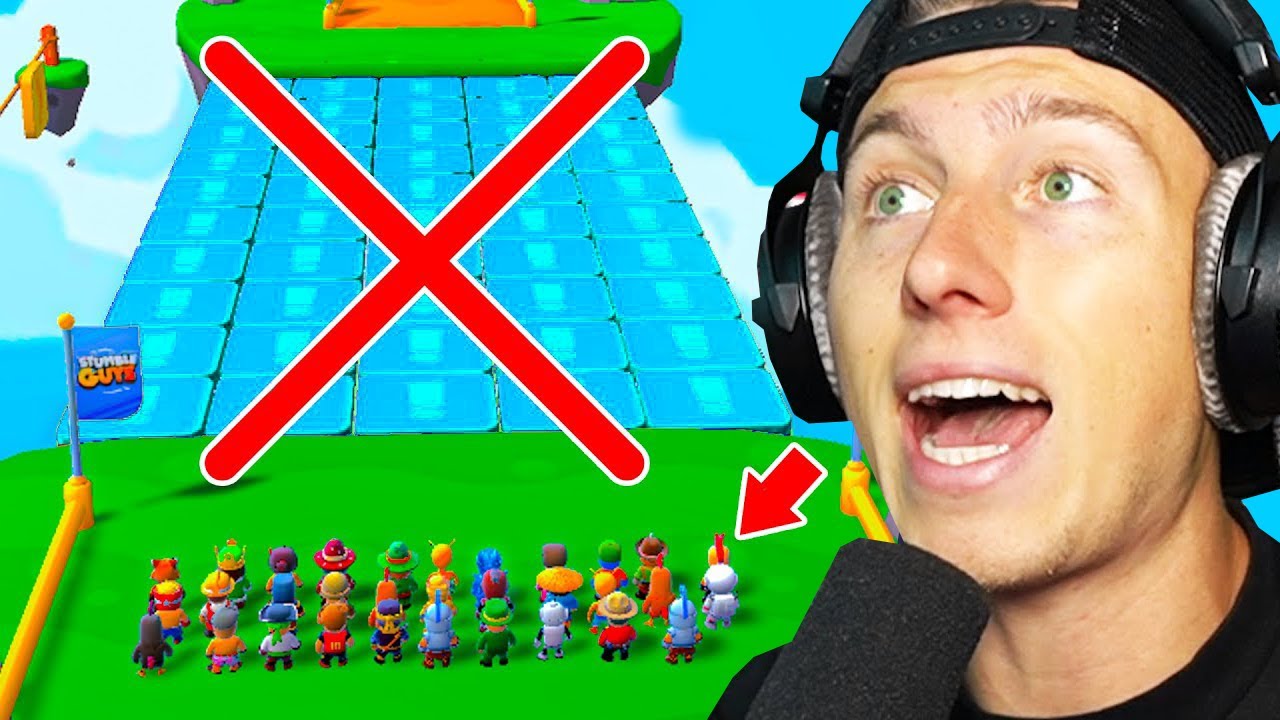 BLAU BERÜHREN = 100x GLÜCKSRAD! (Stumble Guys)