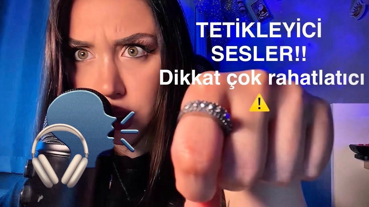 “ASMR Tetikleyici Kelimelerle Rahatlatıcı Deneyim | Uygulamalı” Türkçe ASMR