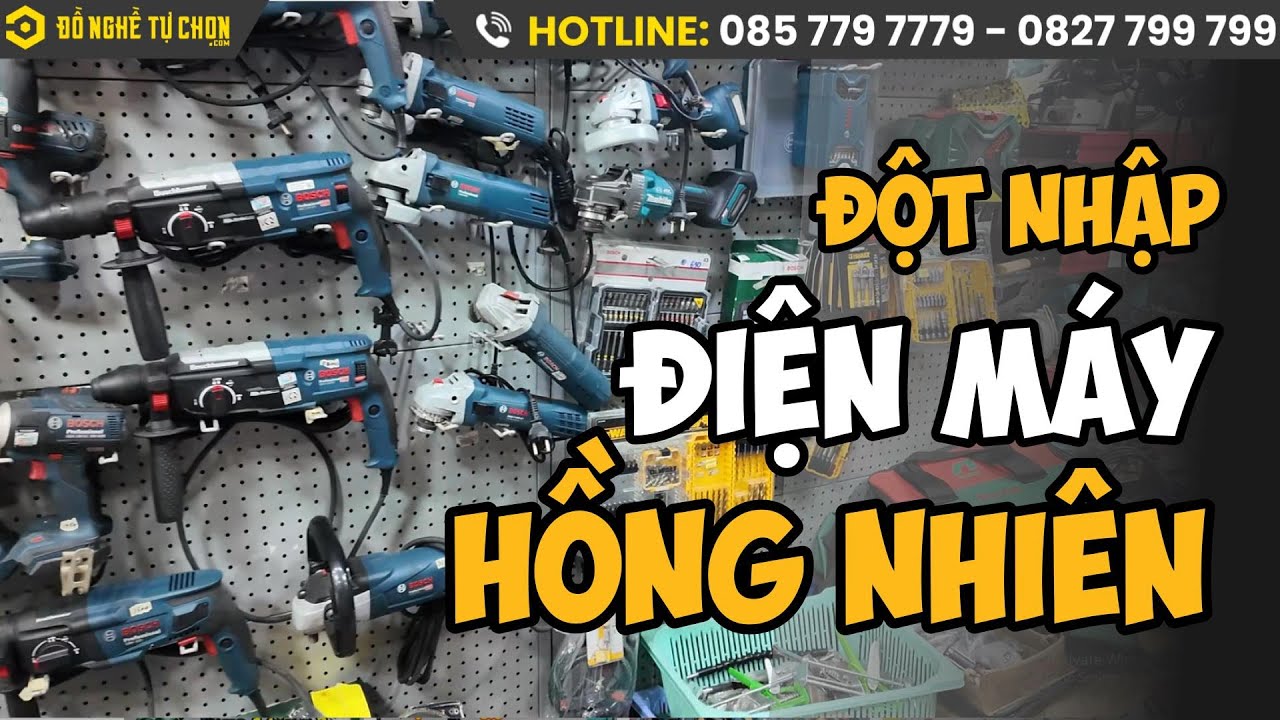 Đồ Nghề Tự Chọn đột nhập Điện m&aacute;y Hồng Nhi&ecirc;n