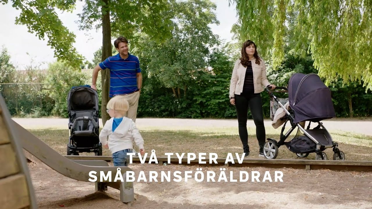 Två olika typer av småbarnsföräldrar