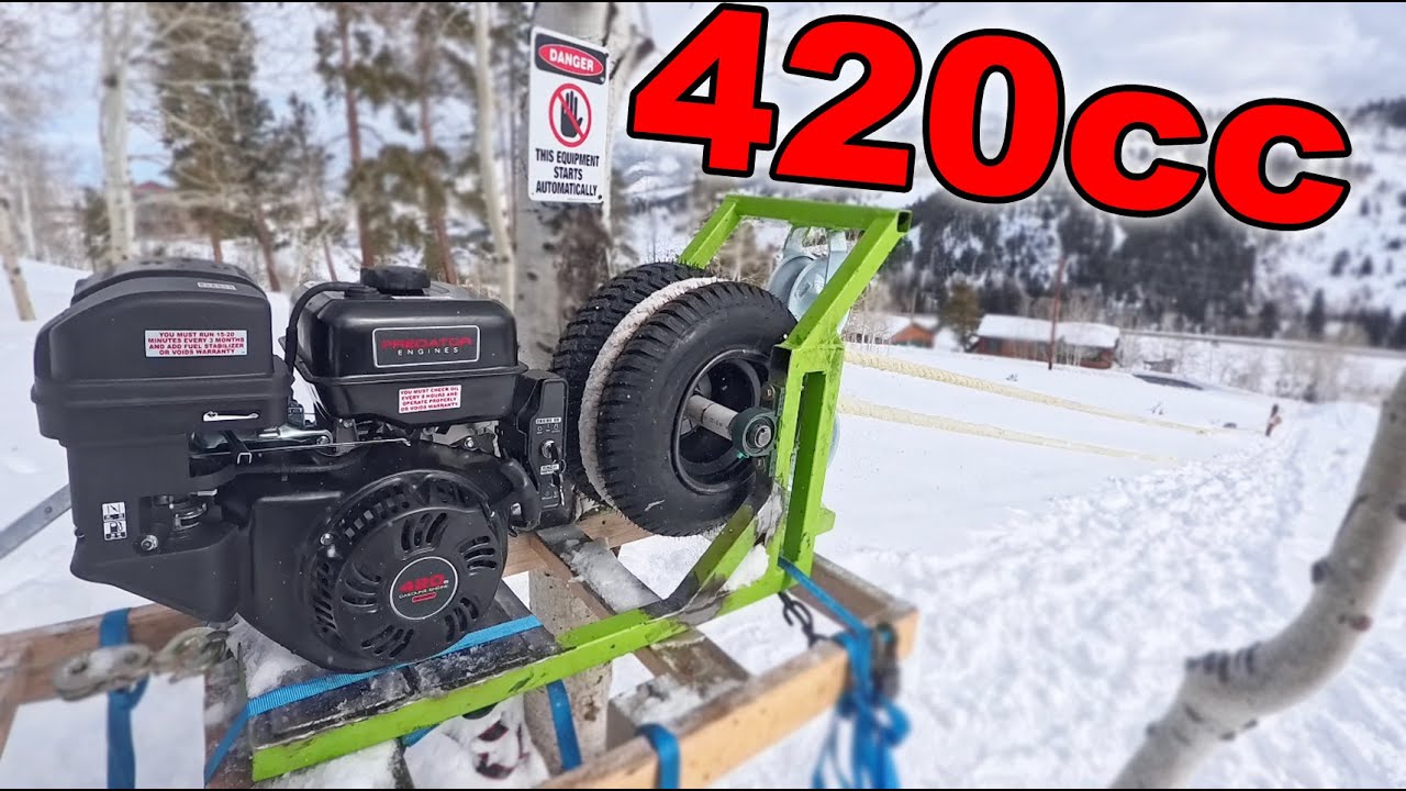 We Built a Bigger Stronger Backyard Tow Rope