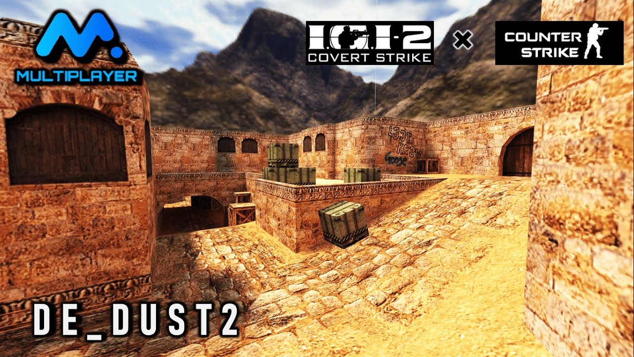De_Dust2 - IGI 2: Covert Strike Multiplayer | MPA Launcher | (Counter Strike 1.6 Map)