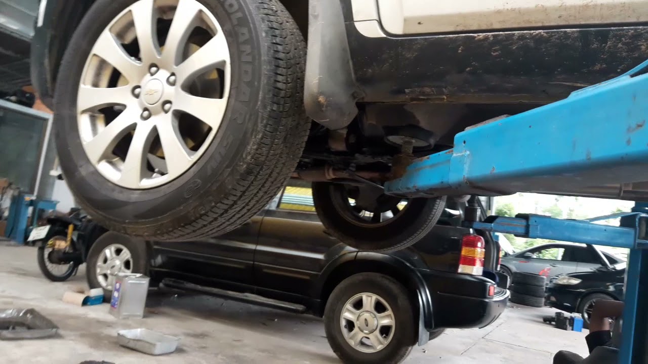 #Chevrolet Captiva วิธีเปลี่ยนถ่ายน้ำมันเกียร์