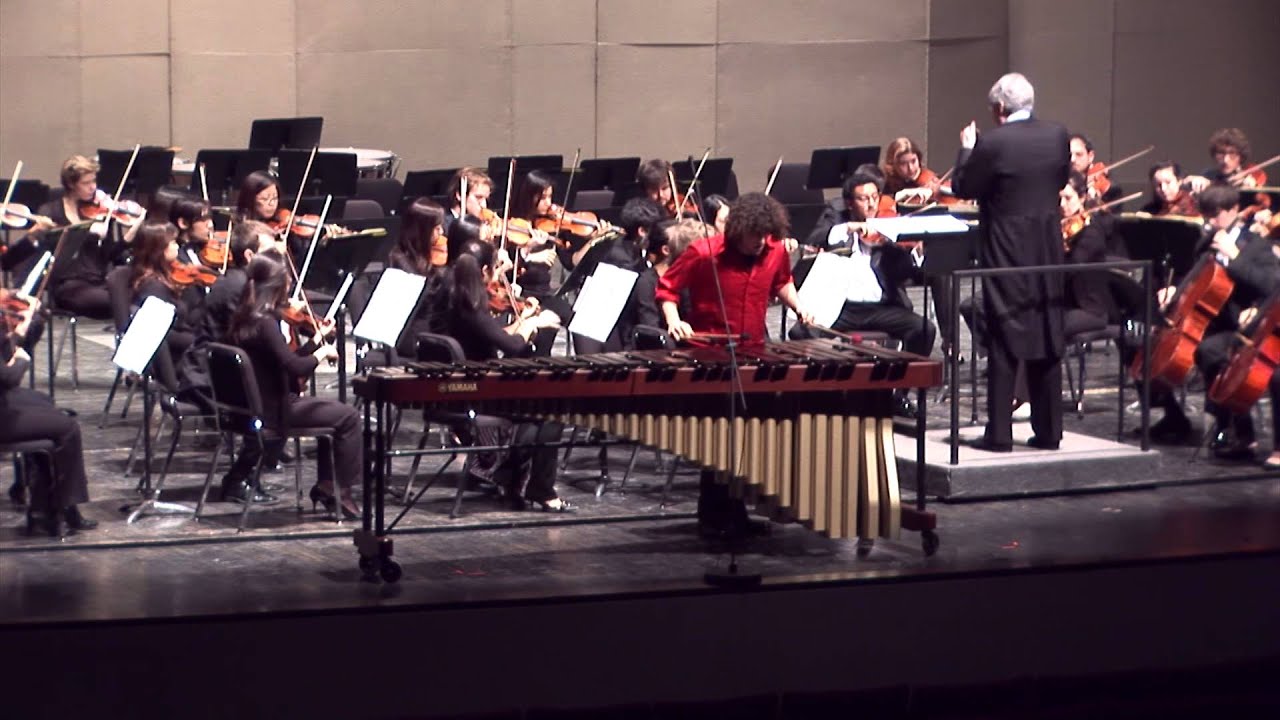 Sejourne, Concerto for Marimba and Strings - Marco Schirripa