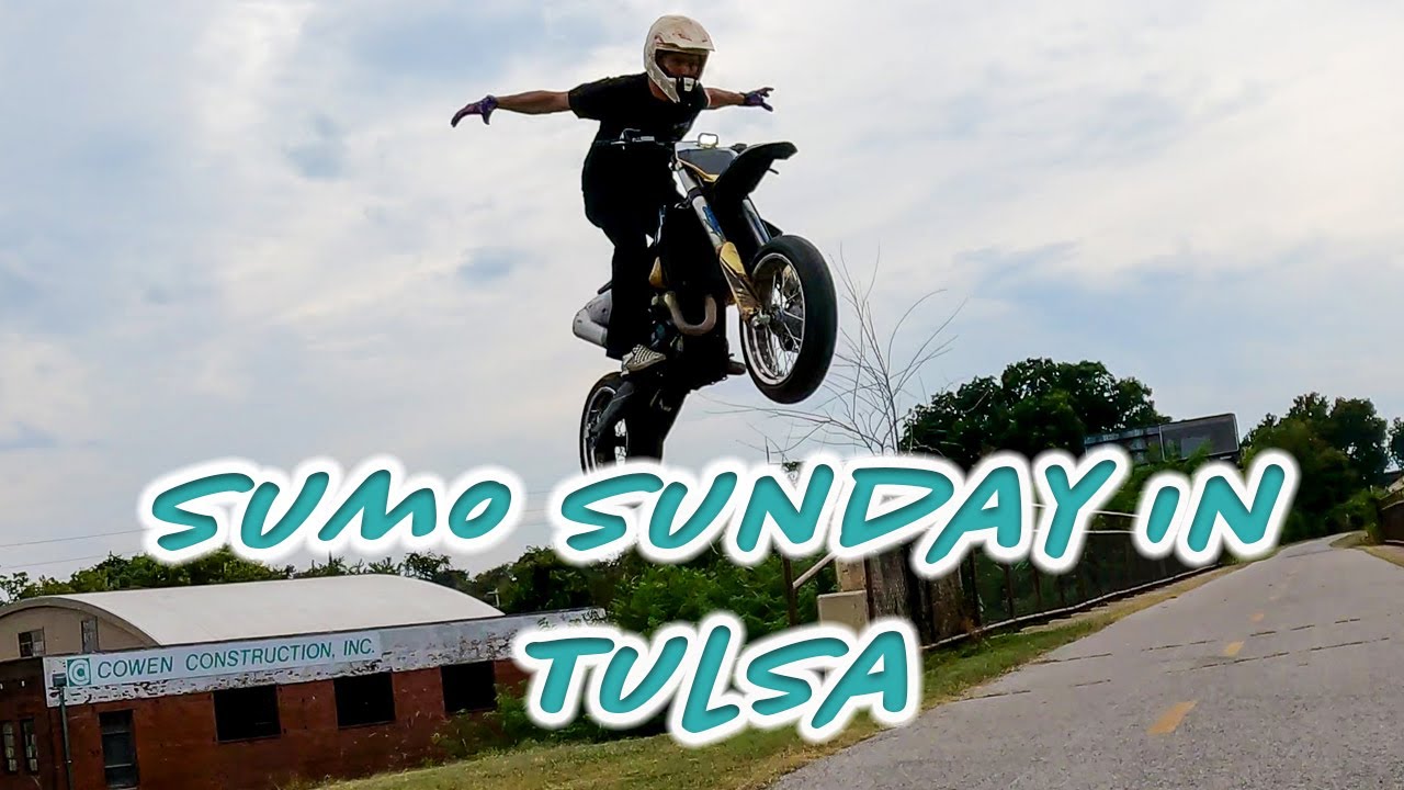 Sumo Sunday in Tulsa DRZ smashes KTM