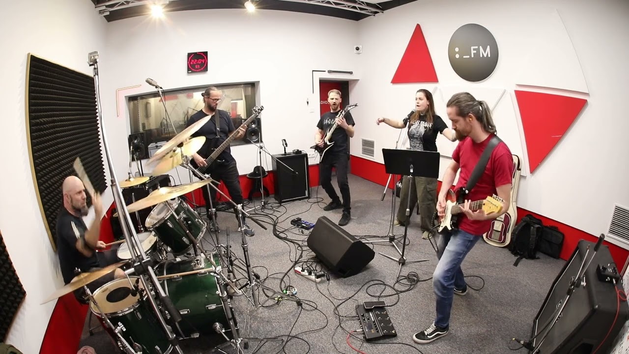 GÁGOR - Intro, Každý, Hententon (naživo v Headbanger_FM)