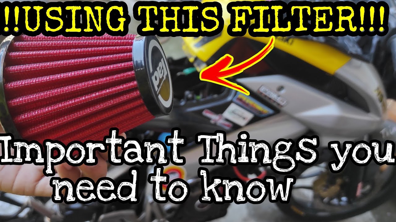 Modified Air filter Issue|Things you need to know| Rad Airfilter