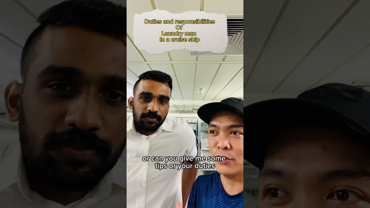 Duties and responsibilities of LAUNDRY MAN IN CRUISE SHIP  #ofw #cruiseship #marinoph #seaman