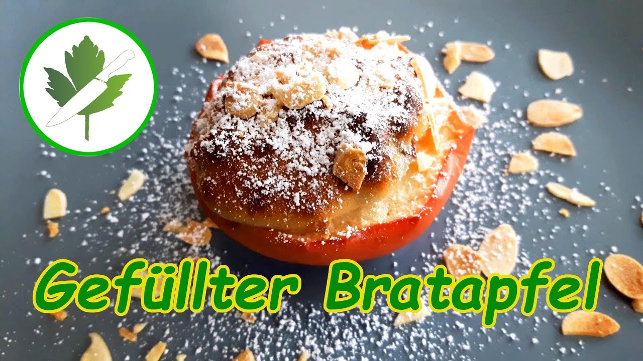 Winterlichen Bratapfel einfach selber machen 