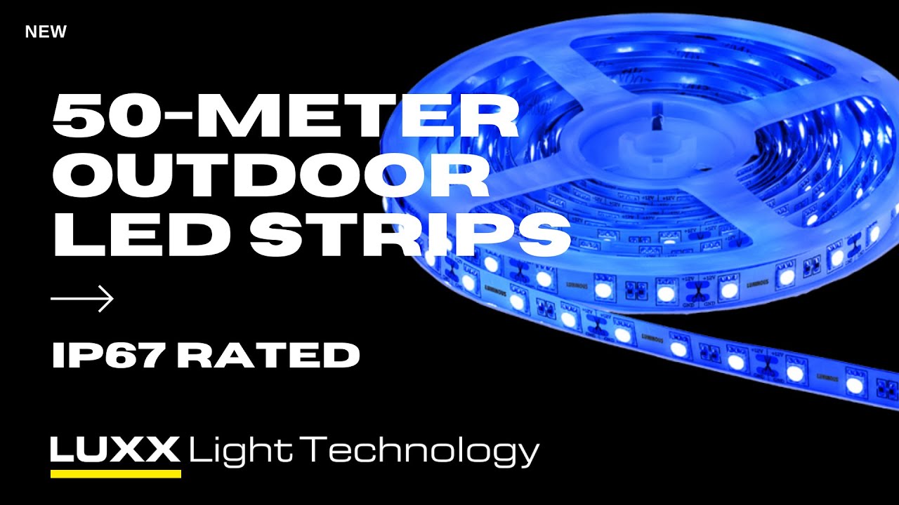 New High Powered Outdoor 50 Meter IP67 Rated LED Strip Lights!