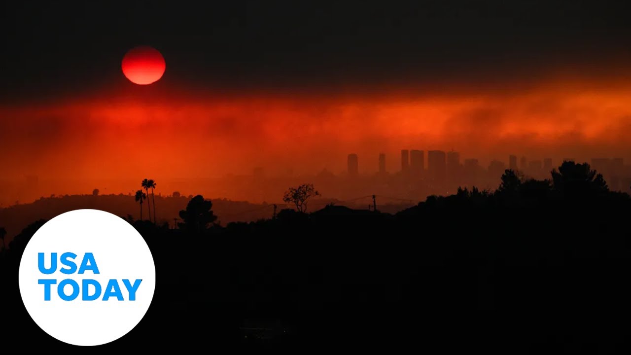 Powerful images from the Los Angeles wildfires | USA TODAY