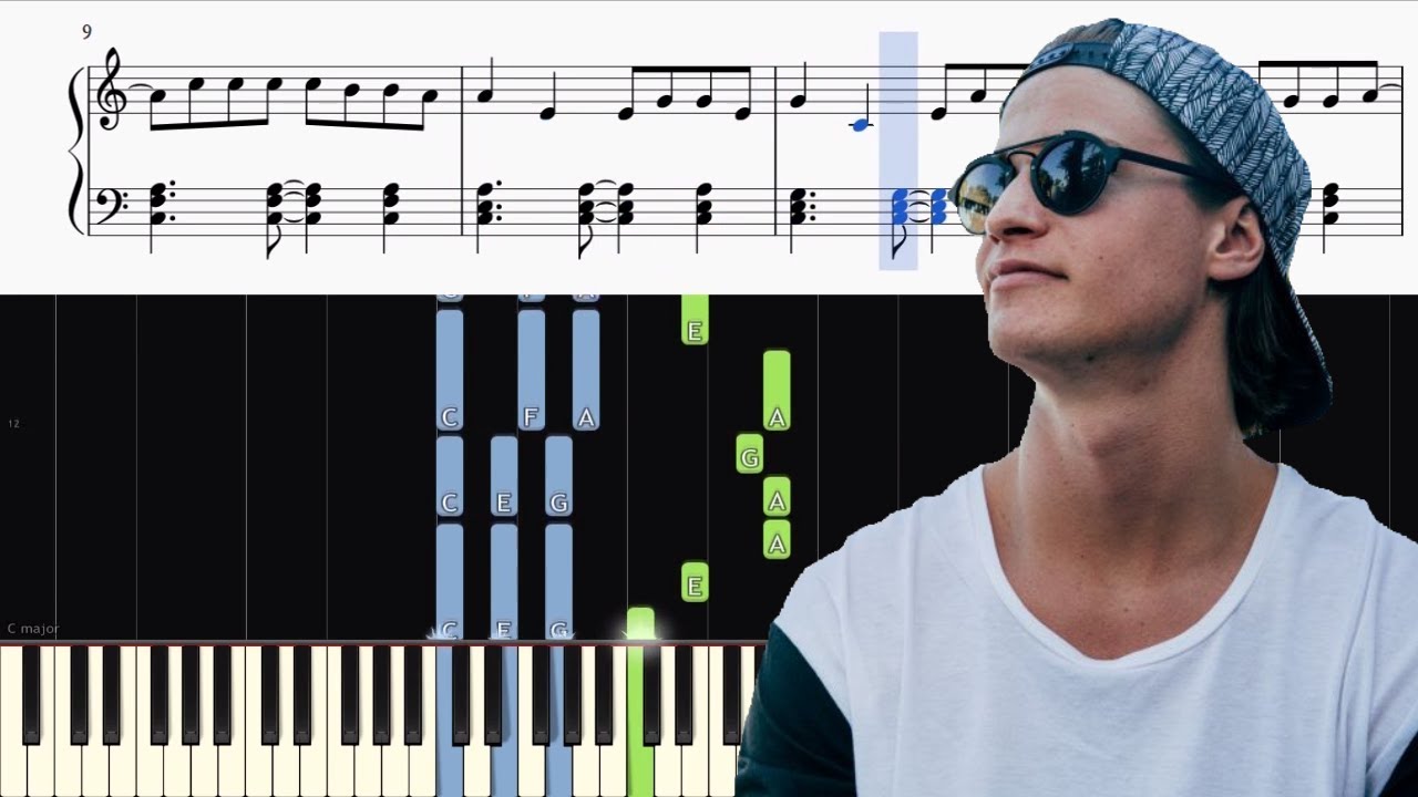 Kygo - Stranger Things ft. OneRepublic - Piano Tutorial