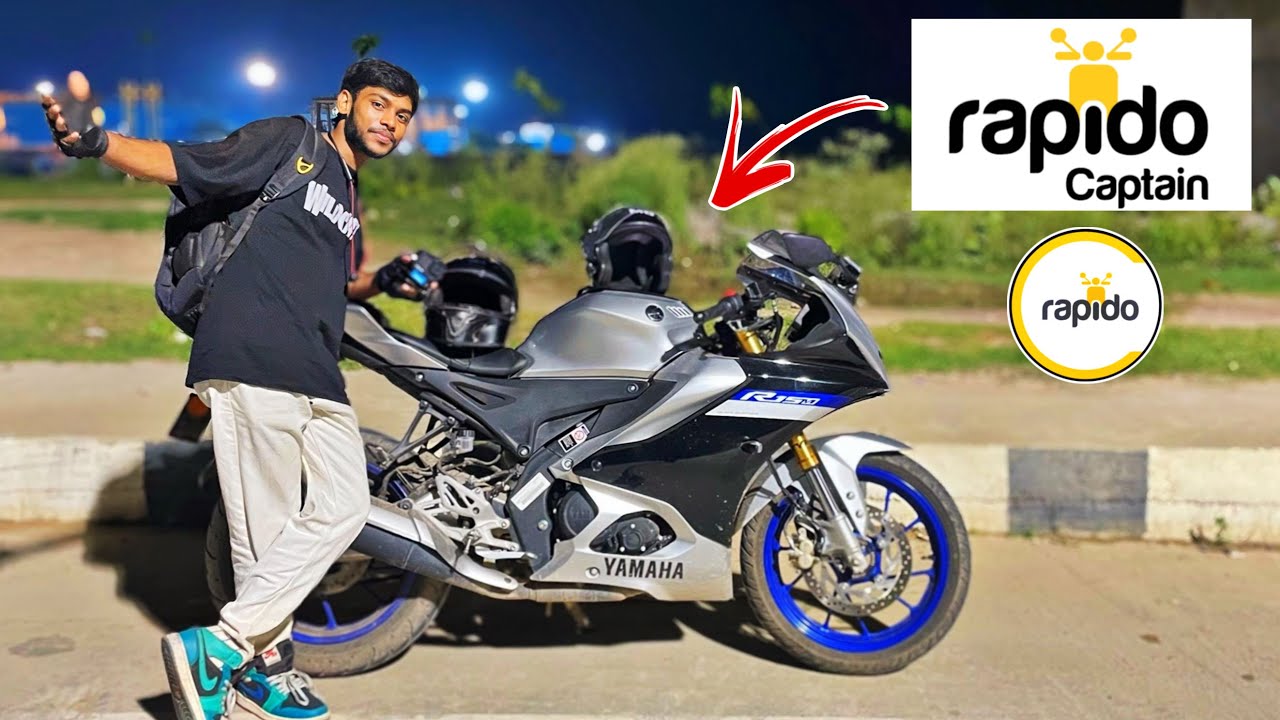 First Time Rapido Ride On Yamaha R15M 😳| Superbike Experience 🚀🏍️