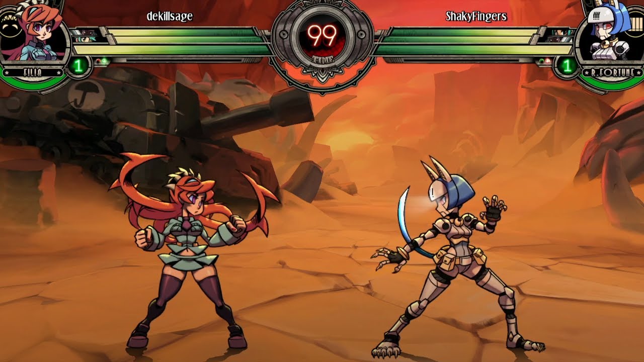 Skullgirls: Shakyfingers vs EG Dekillsage - Winner Semifinals - EVO 2021 Online NA
