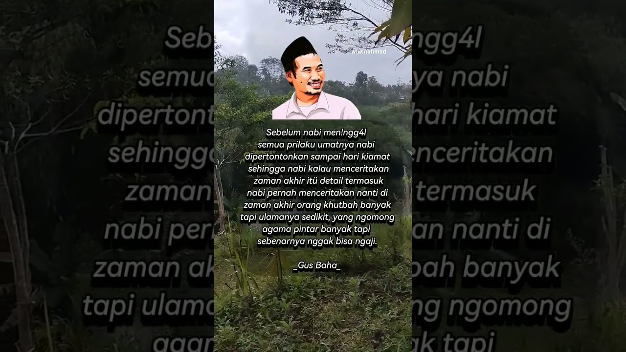 NASEHAT GUS BAHA #shorts #nasehat #gusbaha