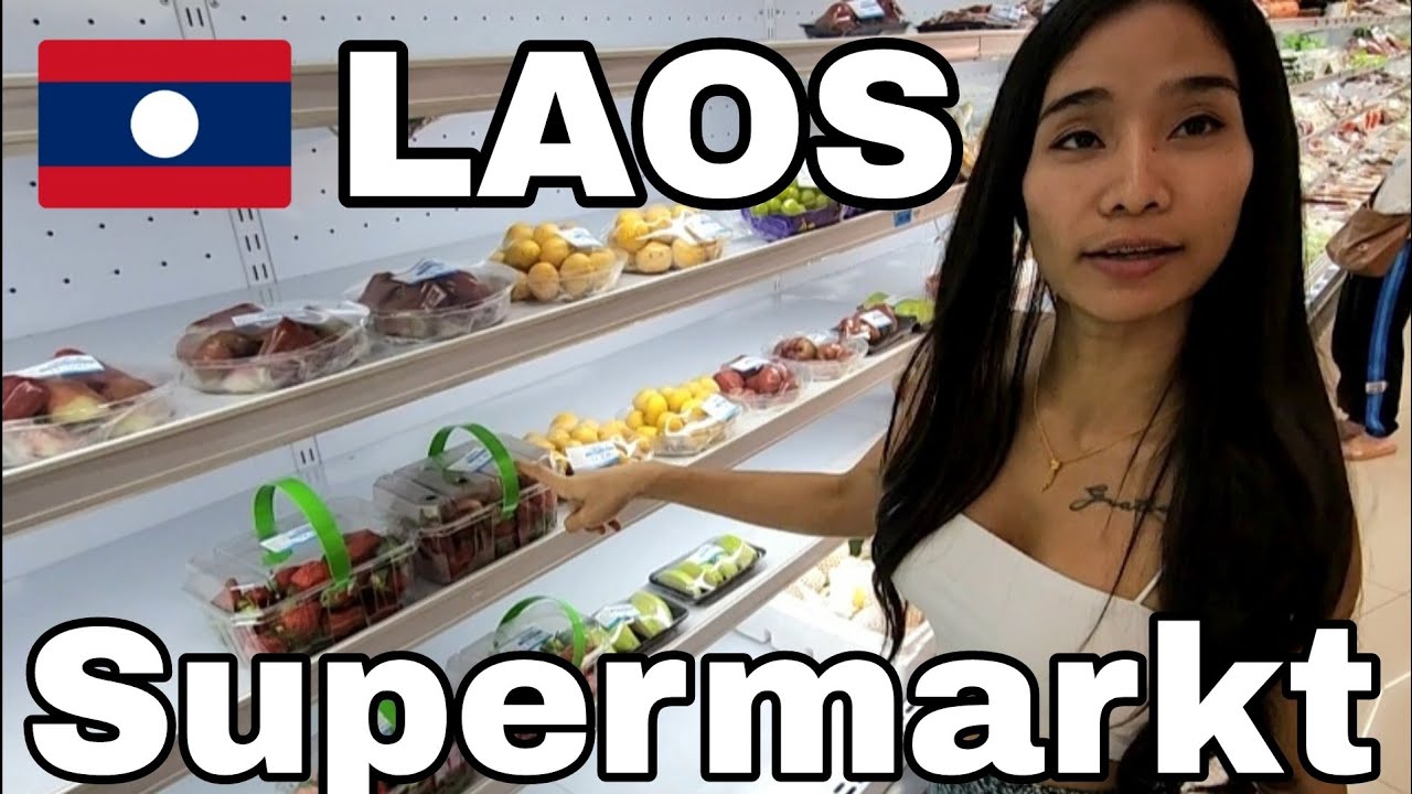 Wie kann man in Laos einkaufen?