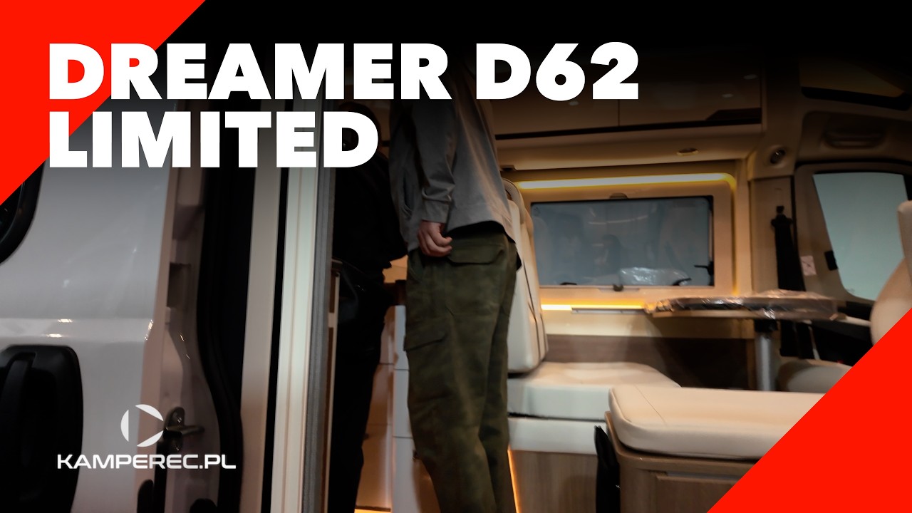 Kampervan prawie jak p&oacute;łintegra? Dreamer D62 Limited