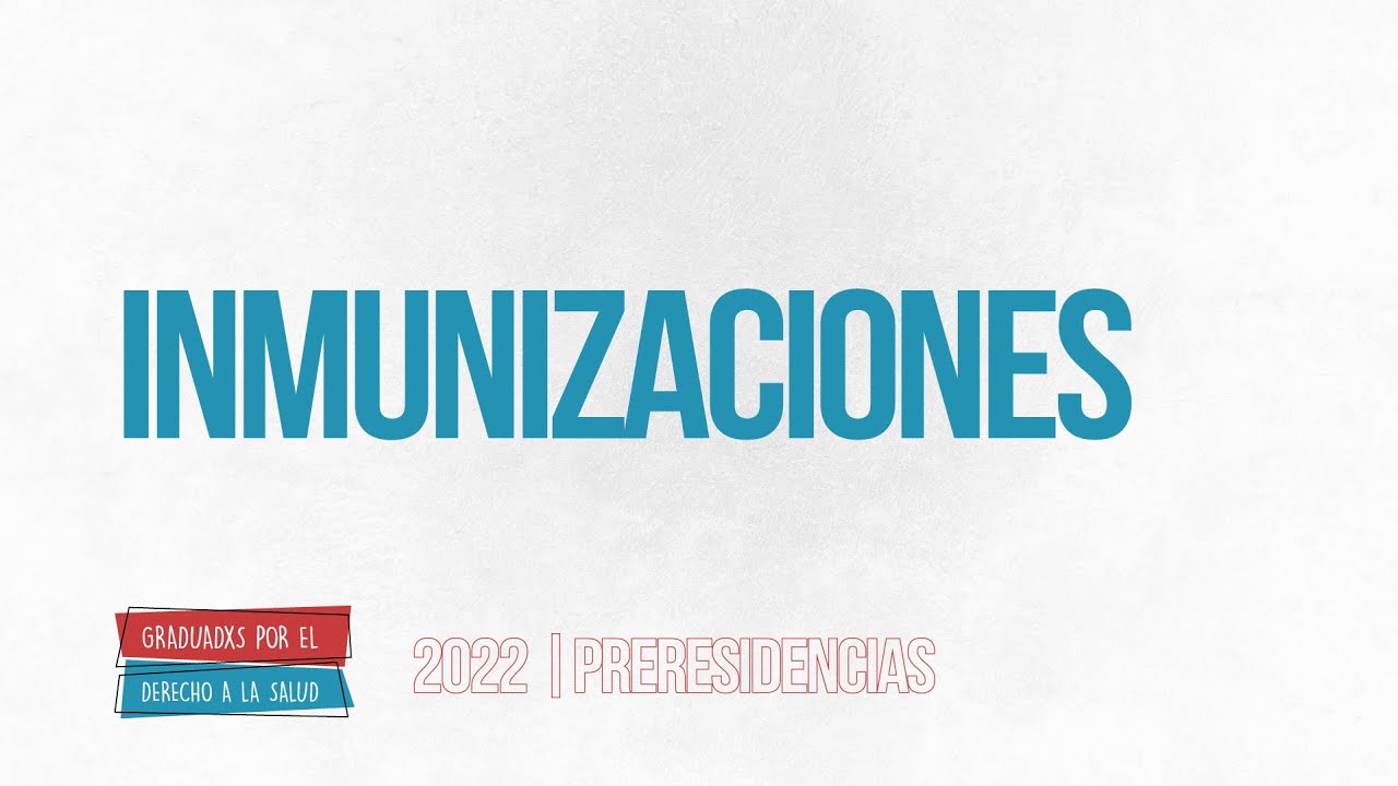 Inmunizaciones
