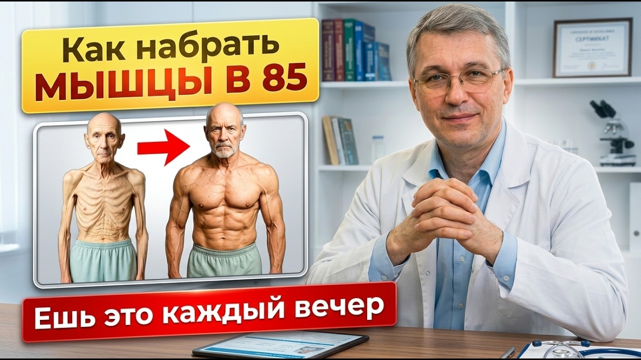 Останови потерю мышц после 60. Ешь каждый вечер этот копеечный фрукт.