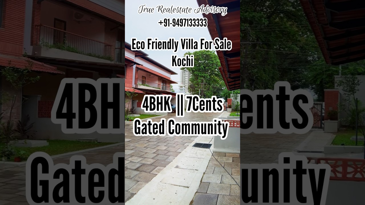 For Sale @vazhakkala Kochi || New Eco Friendly Gated Community || Main Road Frontage Best of Kochi