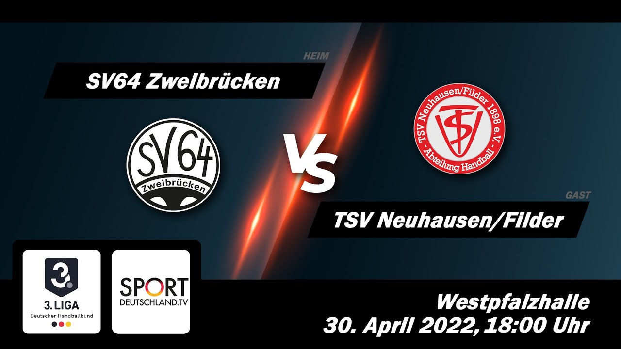 Highlights SV 64 Zweibrücken - TSV Neuhausen/Filder 1898