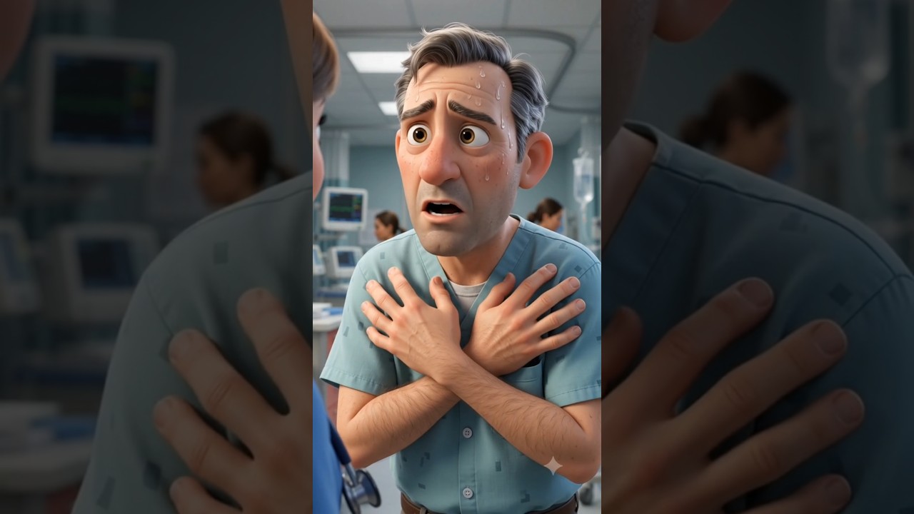 😱 The First Medicine for a Suspected Heart Attack!#heartattack #chestpain #nclex#3danimation #nurse