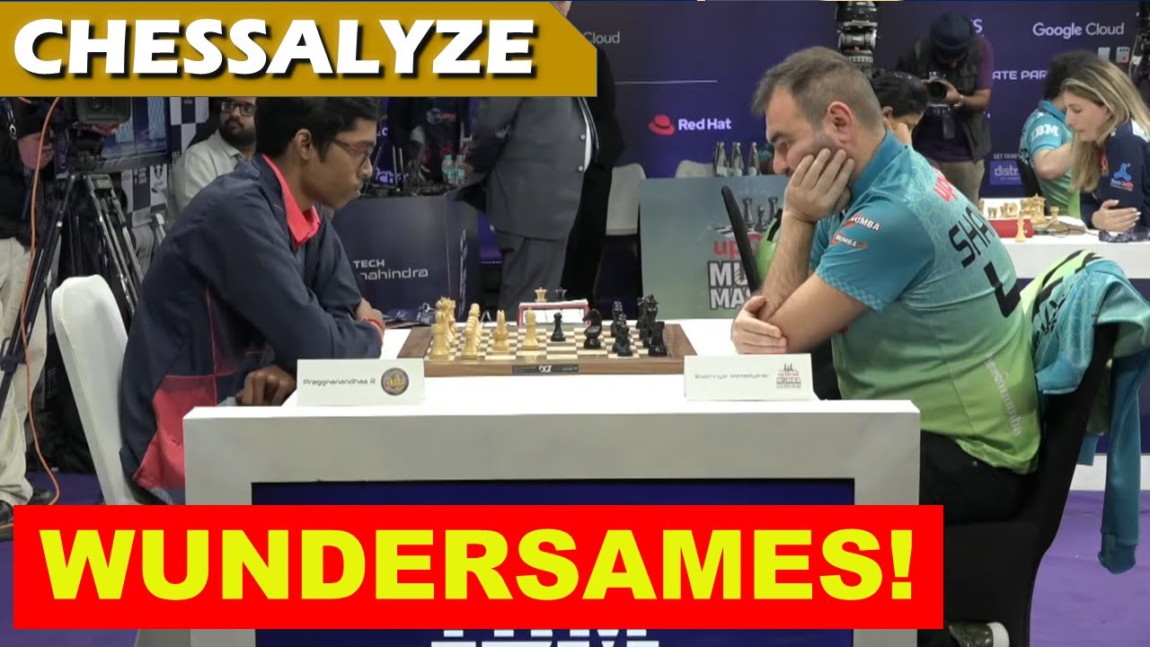 Verzweifelter Kampf für die Mannschaft! | Pragg vs Mamedyarov | Global Chess League 2025 Tag 3