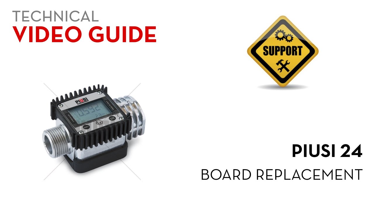 Piusi K24 - Board Replacement