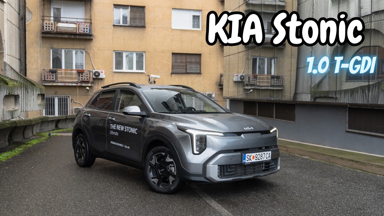 KIA Stonic facelift 1.0 T-GDI DCT (100hp) Ultimate - POV Drive & Walkaround