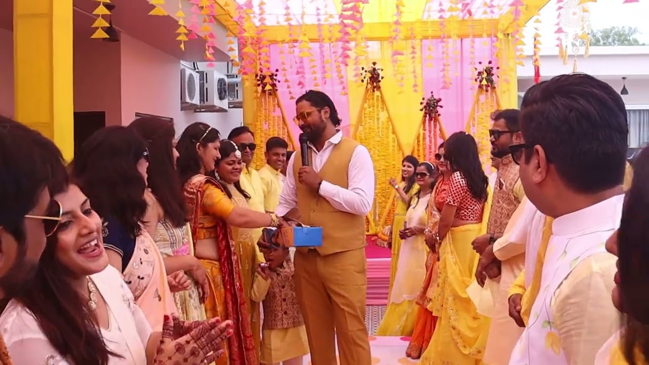 Best Anchor India Haldi Ceremony Game And Fun Anchoring by Jambo Jack