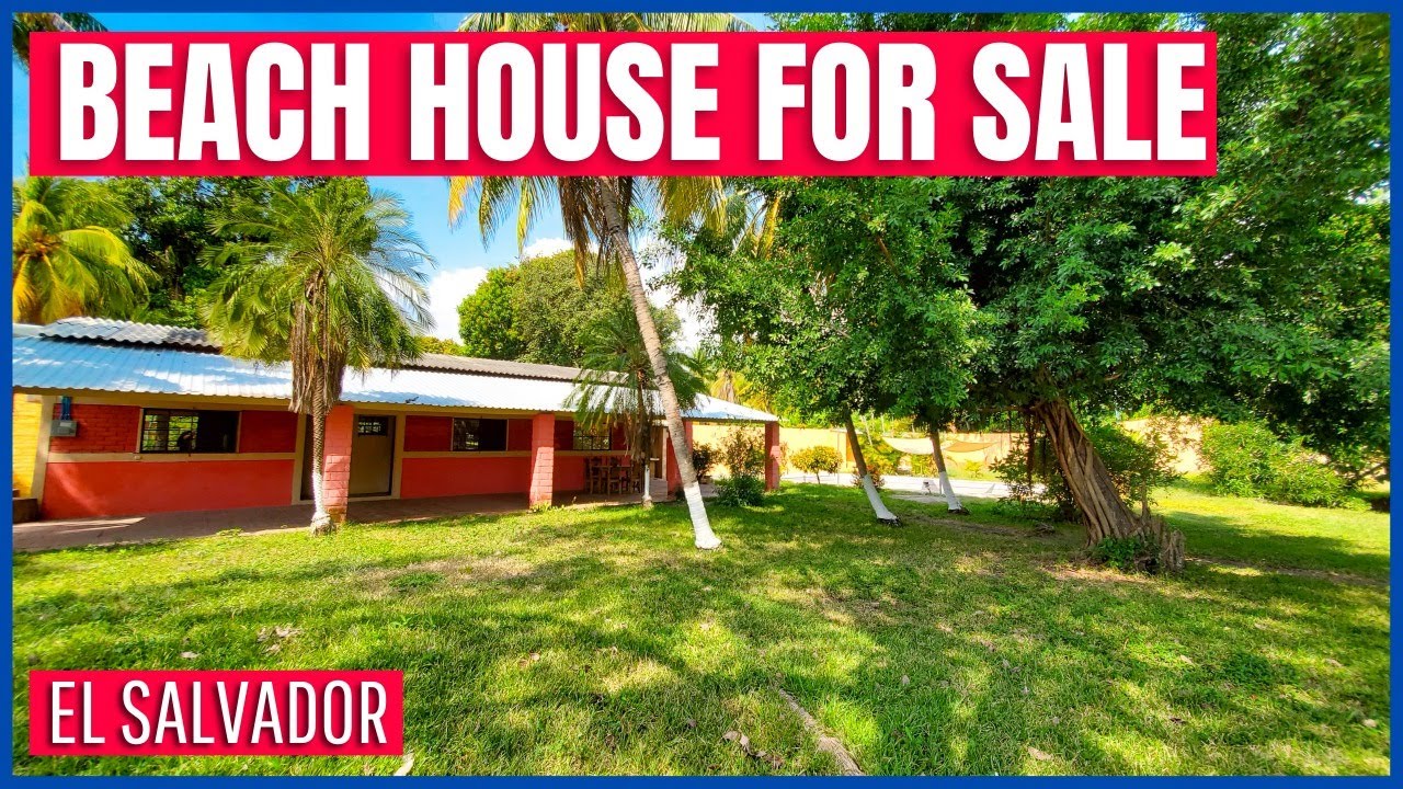 BEACH HOUSE FOR SALE IN SAN DIEGO / LA LIBERTAD / SURF CITY / PRICE: $125 THOUSAND