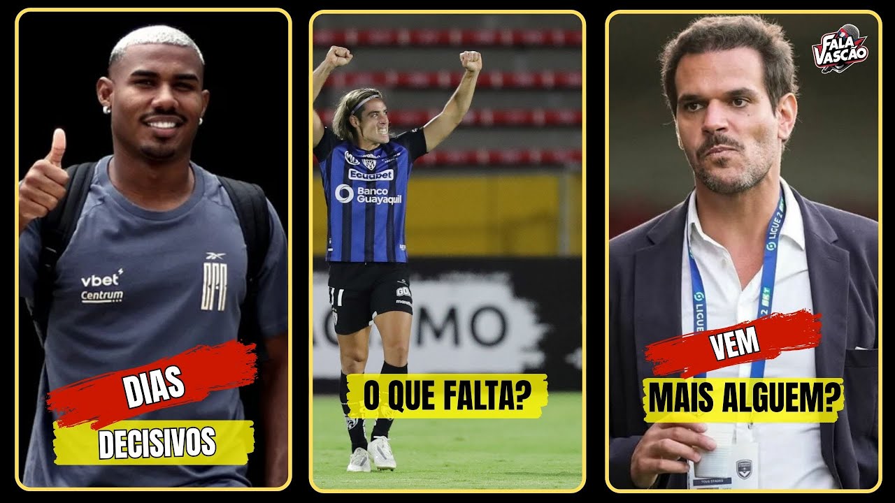 SEMANA DECISIVA NO VASCO I CUIABANO E SPINELLI CHEGANDO? I ADMAR LOPES NEGOCIA COM MAIS JOGADORES?