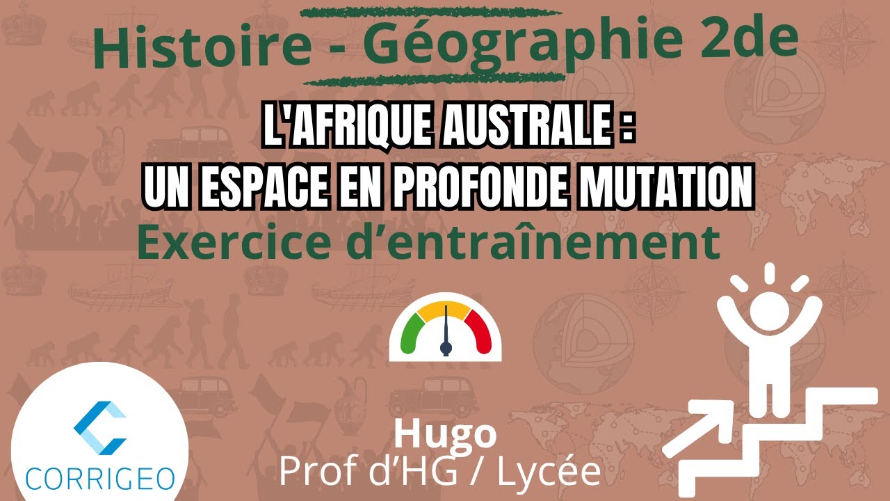 Histoire-Géo Seconde/Ex difficulté ⭐⭐ - Chap 13: L’Afrique australe: un espace en profonde mutation