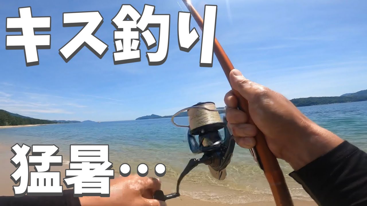 炎天下の中でも諦めずに鱚キスを探し求めてきました！