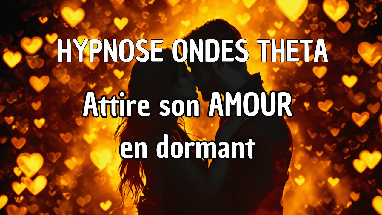 Hypnose sommeil pour attirer l'amour spécifique d'une personne SP (très puissant) affirmations theta
