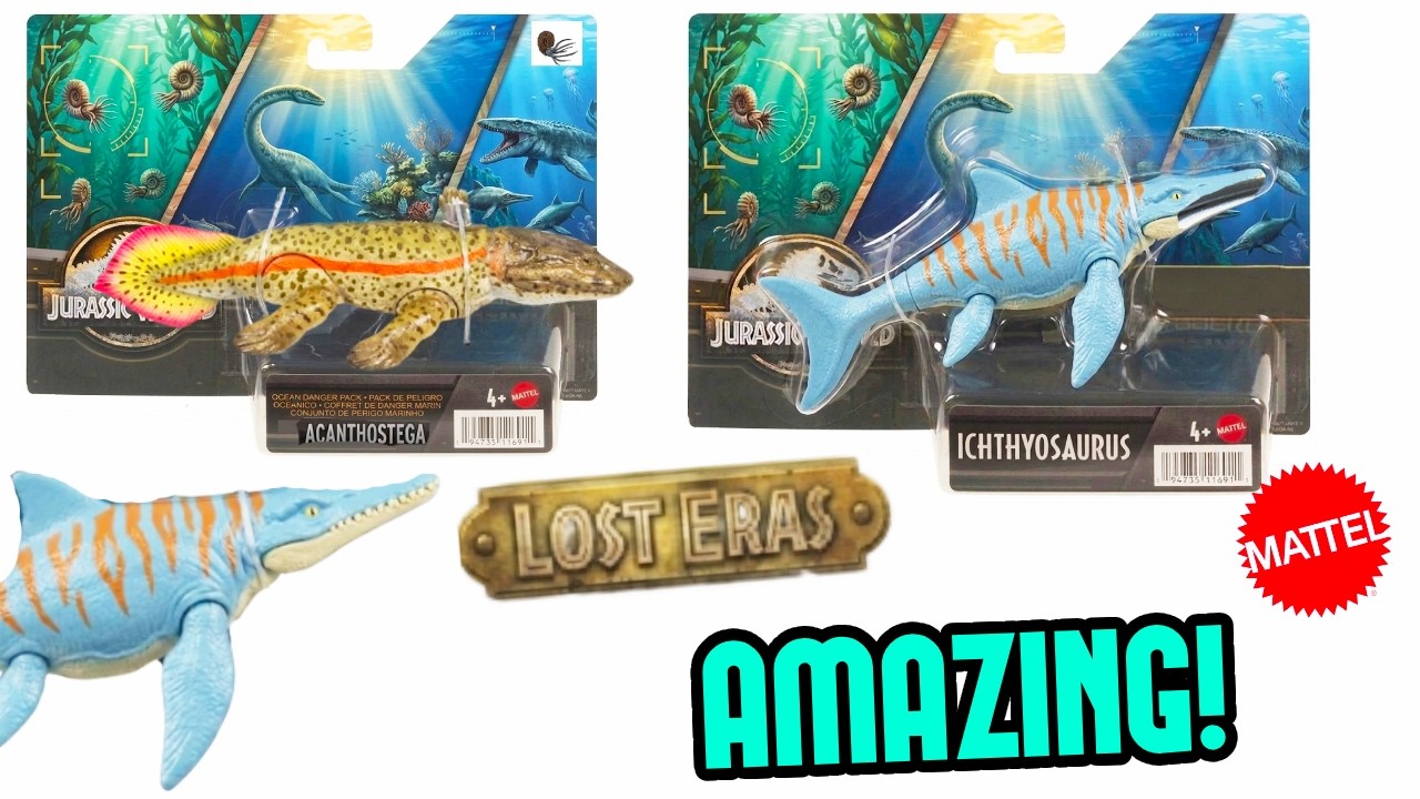 Серия игрушек Jurassic World от Mattel 2027: Фигурки морских пехотинцев УЖЕ ЗДЕСЬ!