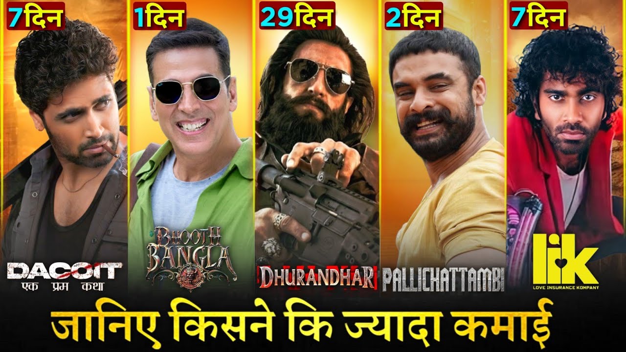 Dhurandhar 2 Box Office Collection Day 29, Bhooth Bangla Advance, Pallichattambi Dacoit, LIK 