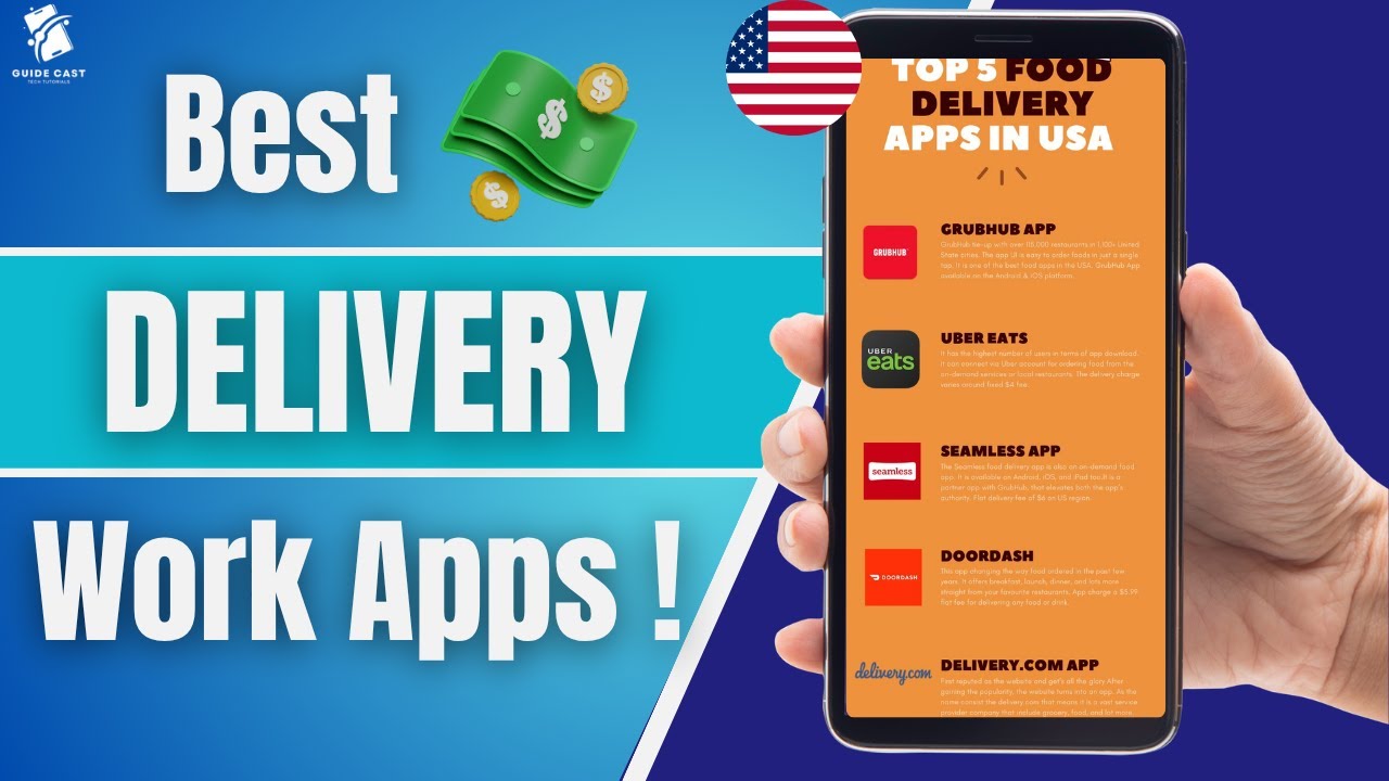 Best Delivery Apps to Work For in US 2025 (Top Gig Jobs Ranked)