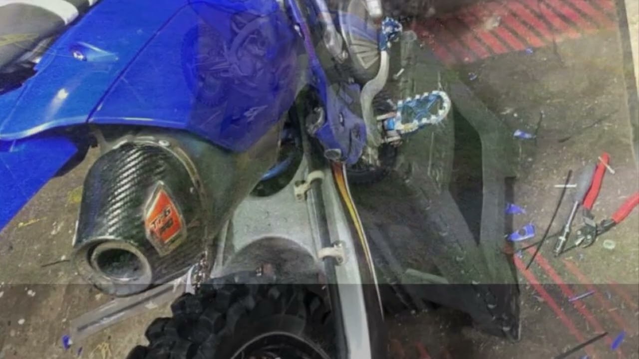Worlds first 2024 restyle kit on Yamaha yzf250 2016