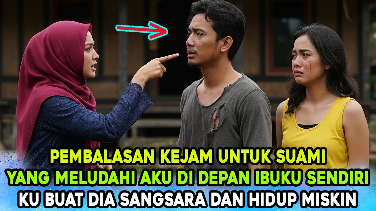 PEMBALASAN KEJAM UNTUK SUAMI JAHAT YANG MELUDAHIKU DI DEPAN IBUKU #novelromantis #drama